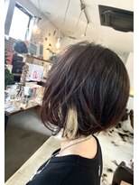 アンダーカバー UNDERCOVER&nbsp;30代_40代_ショート_イヤリングカラー_インナーカラー