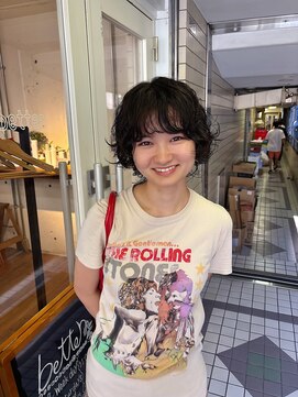 ベター(better) ゆるふわパーマでナチュラルな大人かわいいヘア