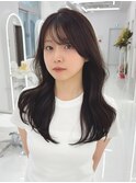 韓国風レイヤーカット/髪質改善/ダブルカラーハッシュカット