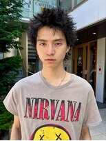 ヒュージ 三軒茶屋(huge)&nbsp;スパイキーショート/ニュアンスパーマ/メンズカット/メンズ