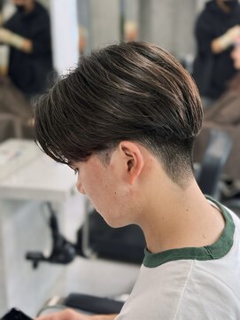 ネクスト 渋谷(NEXT) MEN’S HAIR/ブルーブラック/フェザーパーマ/渋谷