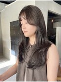 ブリーチなしカラー/オリーブベージュ/オリーブグレージュ/林