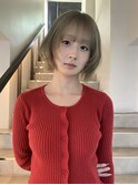 ベージュ系/ボブレイヤー