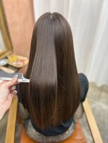 ユニーク(UniQ) 髪質改善縮毛矯正 × 髪質改善treatment
