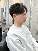 ニュアンスパーマ　毛流れ　センターパート　新宿　南川聖華