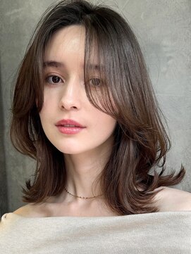 トルネード(TORNADO) 海外レイヤーカット外国人風カーテンバング　n8.3.14