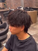 ブラック 横浜(BLUCK)&nbsp;【RYO指名限定】骨格矯正オーダーカット＋デザインパーマ