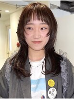 ナヌーク ダイカンヤマ(nanuk daikanyama)&nbsp;ミルクティーベージュ/オリーブベージュ/レイヤーカット