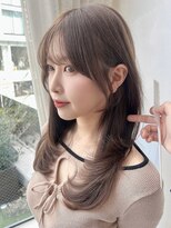 バイオレット 表参道店(Violet) 結べるレイヤーカット顔周りカットサイドバングおくれ毛髪質改善
