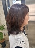 大人のふんわりワンカールミディ