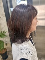 ネス ヘアメゾン アシヤ(ness HAIR MAISON ASHIYA) 大人のふんわりワンカールミディ