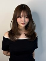 ラル 立川南口(lar)&nbsp;ミルクティブロンドワンホンレイヤーダークブルー