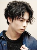 調布ツイストスパイラルパーマツイストスパイラルマッシュカット