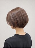 【パーソナルカラー診断】乾かすだけでまとまるショートボブ