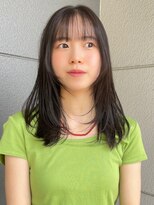 ヘアーアイストゥーレ(HAIR ICI TRE) グレージュ夏カラー暗髪グレーカラー透明感カラー