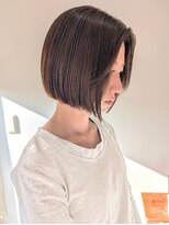 2席のみの美容室 アナイス(Anaiss)&nbsp;硬毛さんでも出来る切りっぱなしボブ、タッセルボブ＊