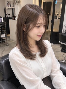 テーラヘアー 我孫子店(TELA HAIR) 《小顔見え》顔まわりミディレイヤー