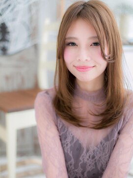 モッズヘア 上尾西口店(mod's hair) センターパートで大人ビューティa