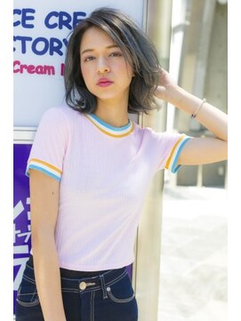 プライズ 池袋店(prize) グレージュ＿シルバーヘア＿無造作ミディ【池袋】25