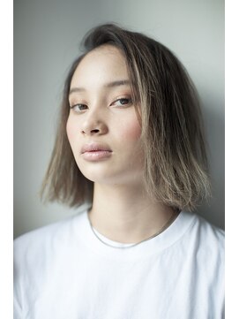 ホーミートウキョウ(HOMIE TOKYO) 【HOMIE TOKYO 】3Dカラー× ワンレン×ミニマムボブ 55