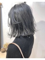 ヘアーアンドアトリエ マール(Hair&Atelier Marl) 【Marl】ブルージュカラーの無造作外ハネボブ♪