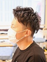 リビーチ ヘア リゾート 赤羽(Rebeach HAIR RESORT)&nbsp;【赤羽リビーチ】２ブロック×ニュアンスパーマスタイル