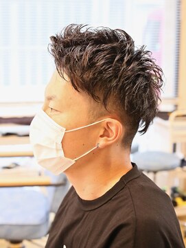 リビーチ ヘア リゾート 赤羽(Rebeach HAIR RESORT) 【赤羽リビーチ】２ブロック×ニュアンスパーマスタイル