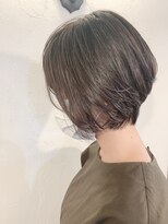 ルチア ヘア フィル 天王寺店(Lucia hair fill) ショート × グレージュ