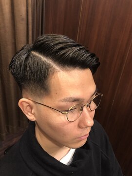 ヒロギンザ 青山店(HIRO GINZA) ハードパートスキンフェード