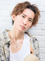 ジョニーメン 中野店(Johnny MEN)&nbsp;グロッシーセンターパートヘア