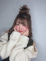 ルミエール(lumiere) 愛されおだんごハーフアップアレンジ