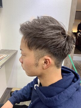 アッドヘアー(Add hair) 【王道】ジェットモヒカン×２ブロ×モノトーンカラー