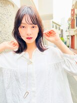 ケイト(kate) 【kate 大宮】簡単くびれロブxショコラグレージュ