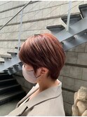 [大人女性サロン/広尾]クールショート/オレンジブラウン