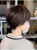 大人の可愛い/ショート/20代30代40代髪型かっこいいショート
