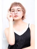 [OCEAN Hair&Life藤原純] ニュアンスカラーピンク外ハネ☆