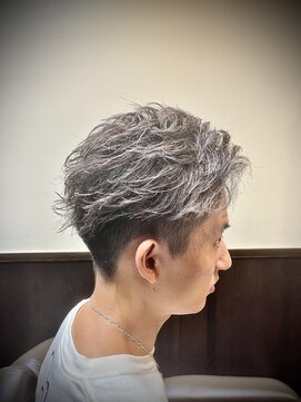 ヒロギンザバーバーショップ 神楽坂店(HIRO GINZA BARBER SHOP) アップバンクショート