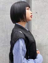 ハニーシブヤ(HONEY shibuya)&nbsp;大人可愛いミニボブ小顔似合わせカット10代20代30代40代