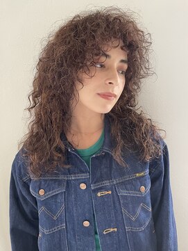 メゾンアミリ(Maison AmiLi) デザインカラー/オリーブベージュ/ウエットヘア【千葉／パーマ】