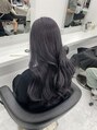キャンディ 横浜(CANDY) gray Lavender○色落ちはグレージュになります○