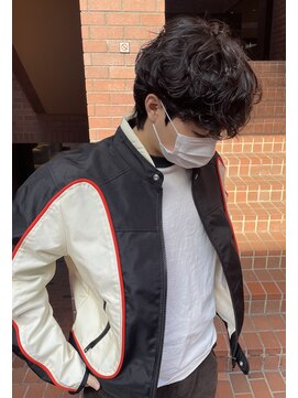 ノラギンザユー(NORA GINZA/U) メンズカットメンズパーマダウンパーマシャドウパーマ