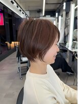 ブレス ヘアデザイン(BLESS hair design)&nbsp;愛され小顔カット前髪ナチュラルショート