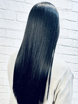 クレア(CLAIRE by GRAPEVINE) ブルーブラック／ロング