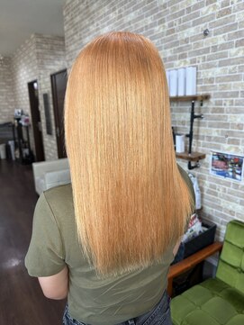 オンアンドオフ ON and OFF オレンジベージュ