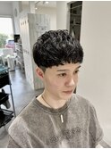 ダウンバングパーマ
