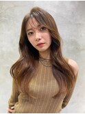 【新潟/古町】10、20代くびれロング 韓国ヘア