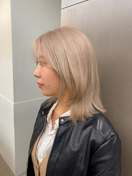 ローレンアオ(LOREN AO) 【LOREN AO】ホワイトカラー/ペールベージュ/ブリーチ