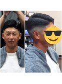 ローフェードサイドパート
