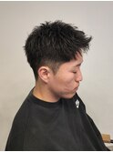 刈り上げショートアップバングスパイキーショート