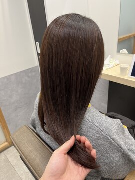 フレームプラス 御堂筋難波店(FRAME +) ナチュラルストレート☆